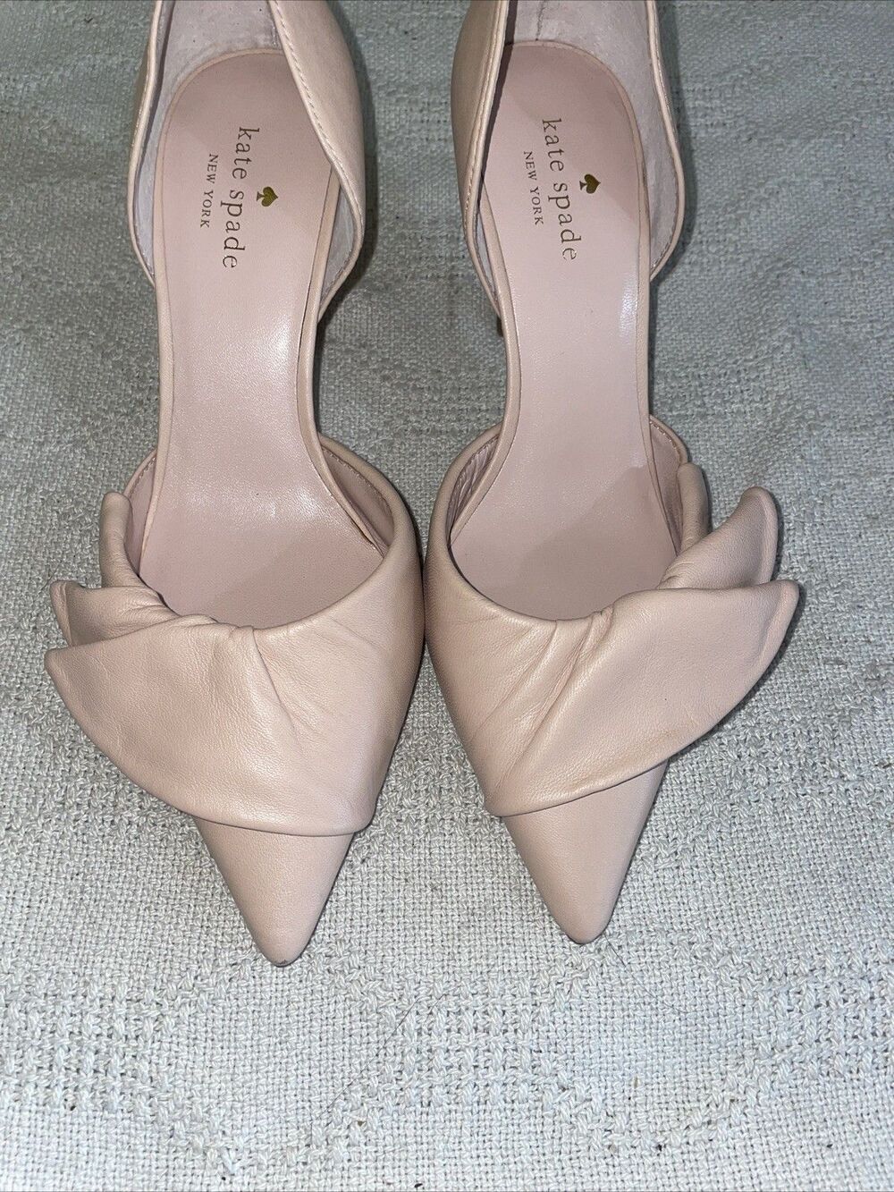 Kate Spade Women’s Dressy Pumps Size 8 Pink Leather Going Out Party Fun - Picture 7 of 12